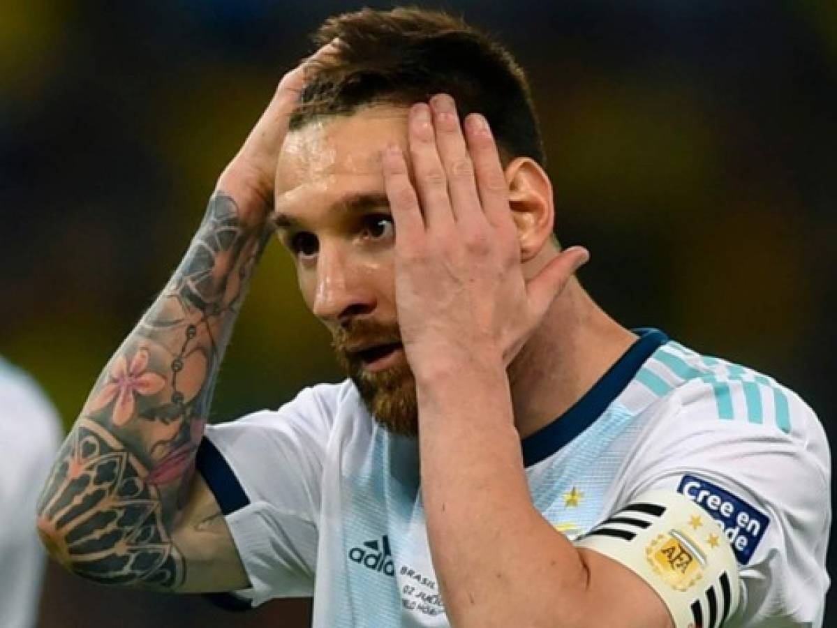 Conmebol castiga a Messi con tres meses de suspensión y una multa de 50 mil dólares