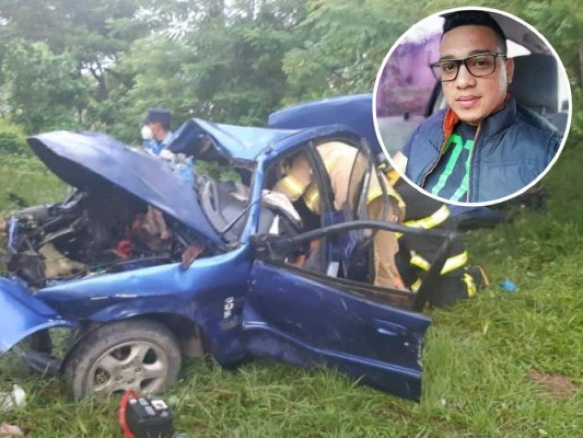 Muere en fatal accidente vial tras ir al velorio de su esposa en La Ceiba