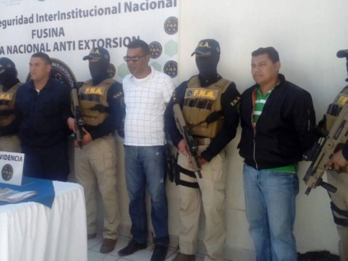 Capturan a tres policías vinculados a robos en bancos en la capital de Honduras