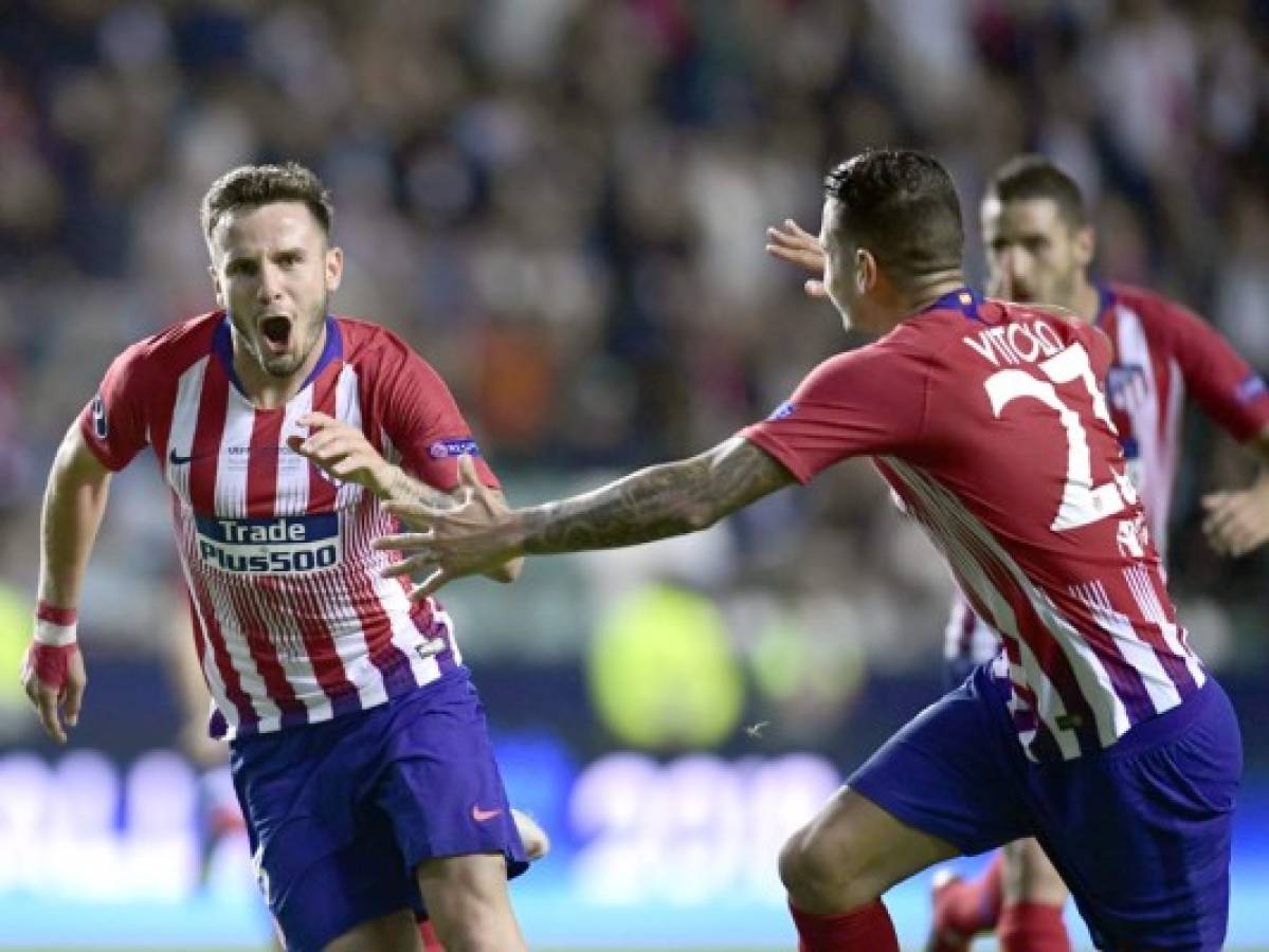 Atlético campeón de la Supercopa de Europa al vencer 4-2 al Real Madrid