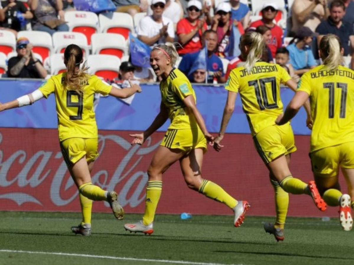 Suecia vence 2-1 a Inglaterra y se queda con el tercer lugar en el Mundial Femenino Francia 2019