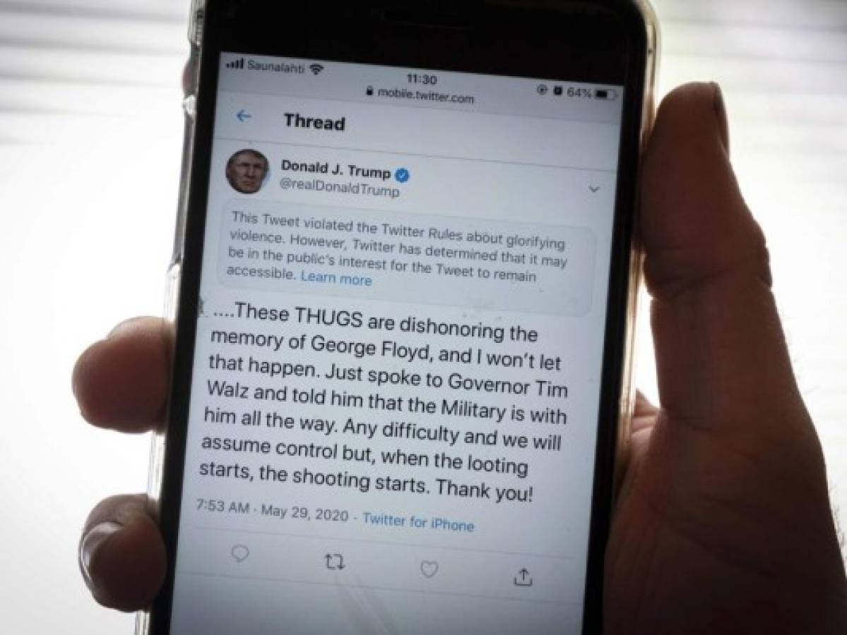 Casa Blanca desafía a Twitter al volver a publicar el tuit ocultado de Trump   
