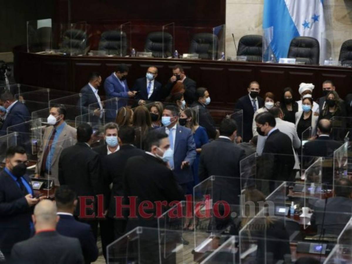 Así queda integrada la junta directiva provisional del Congreso Nacional