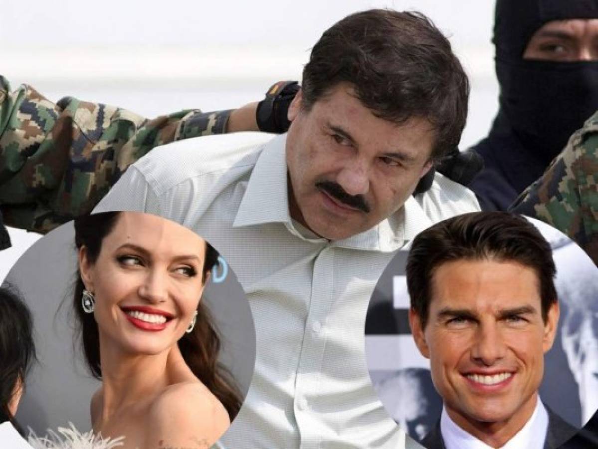 'El Chapo” quería a Tom Cruise y Angelina Jolie en su película