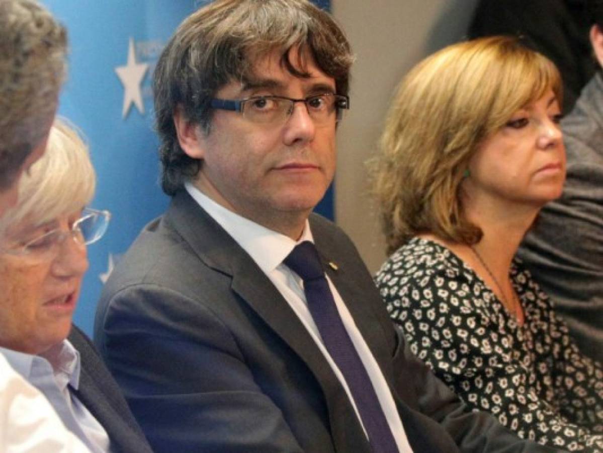 Carles Puigdemont el expresidente catalan fue dejado en libertad en Bélgica