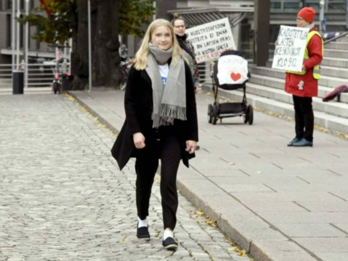 Una adolescente al frente del gobierno finlandés por un día