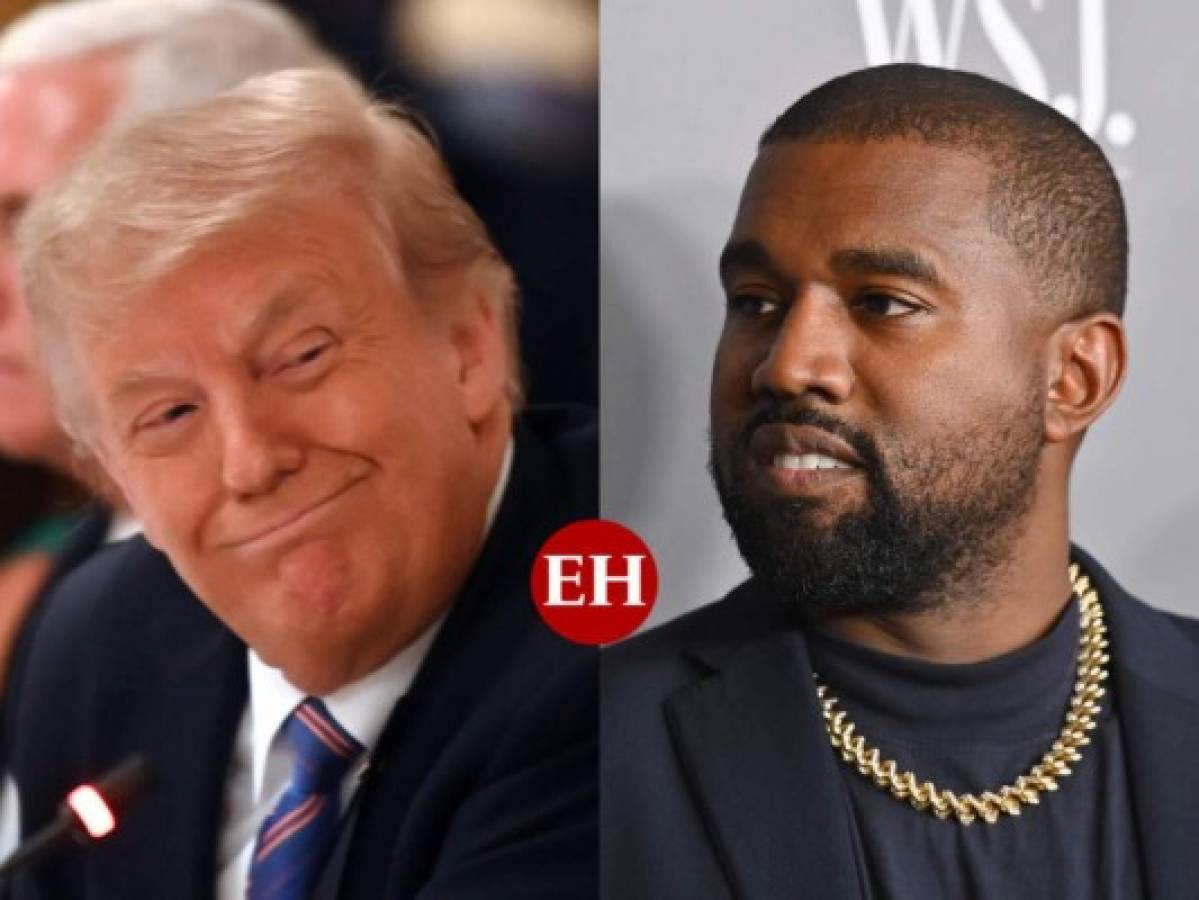 Trump considera 'interesante' eventual candidatura de Kanye West