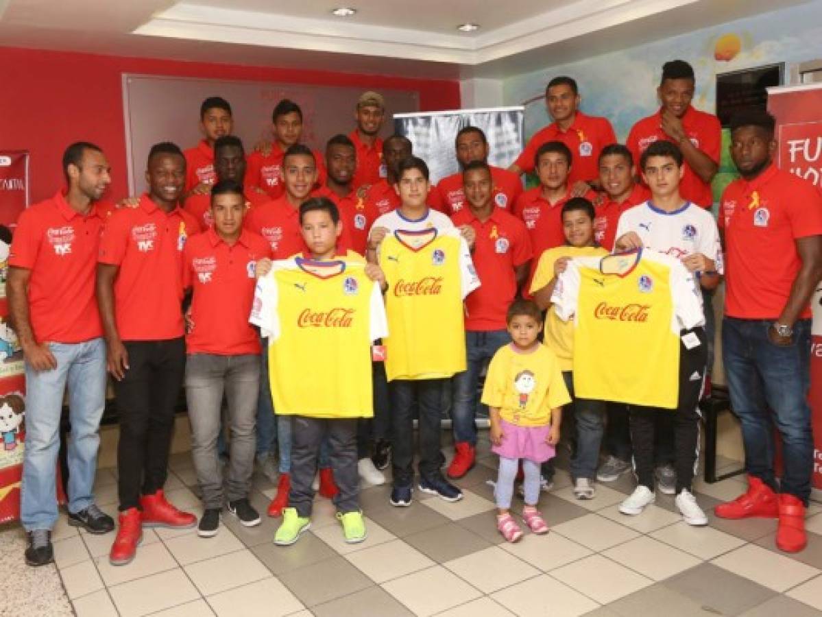 Olimpia dice presente en la lucha contra el cáncer infantil