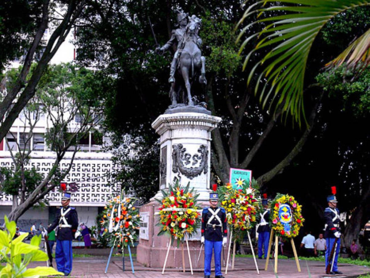Honduras rinde honores a Francisco Morazán