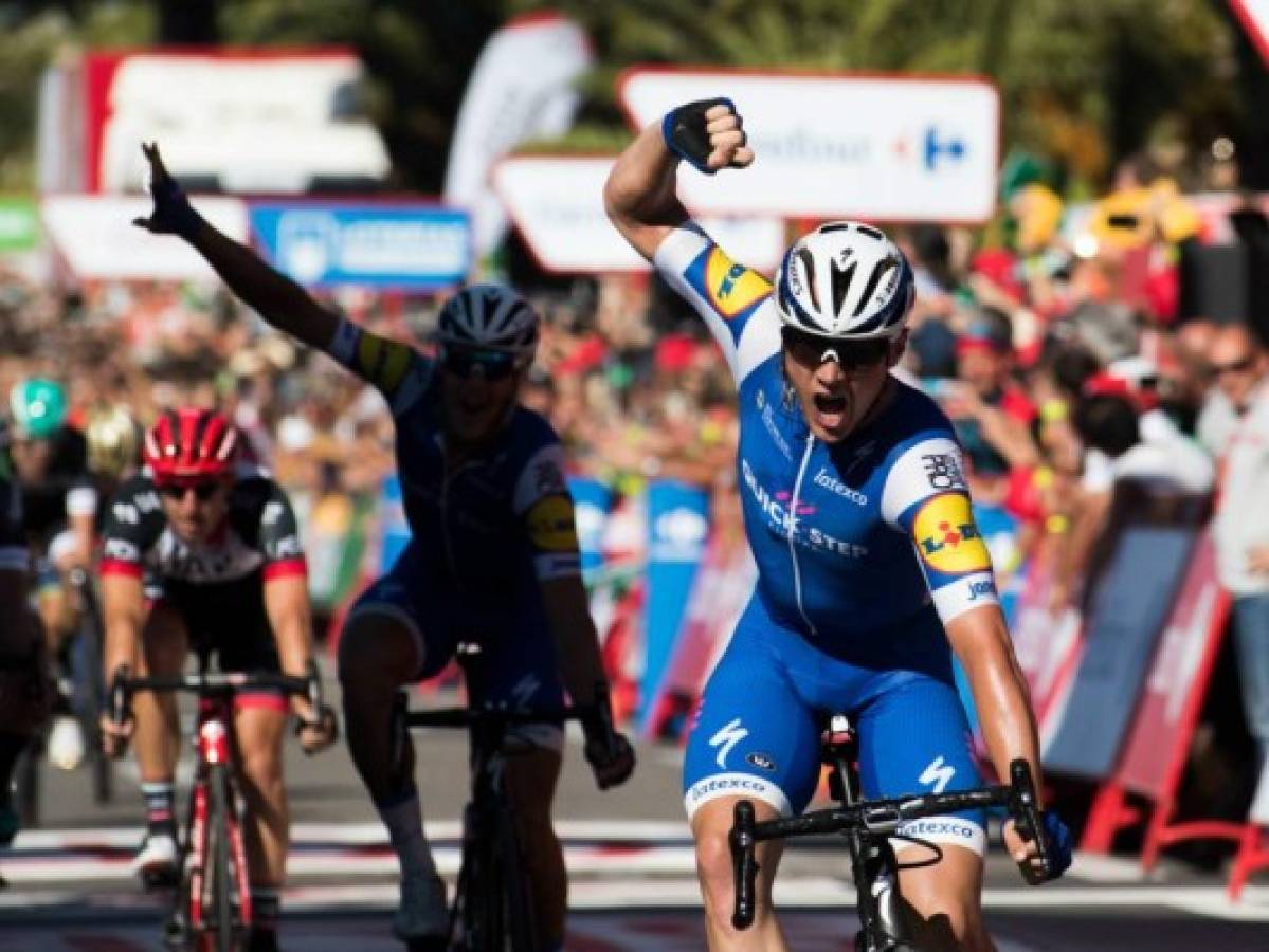 Lampaert sorprende en segunda fecha de la Vuelta a España