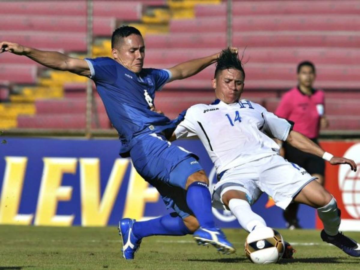 Honduras venció a El Salvador en la Copa Centroamericana.