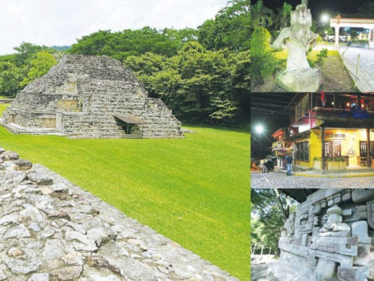 Copán Ruinas, una maravilla nocturna