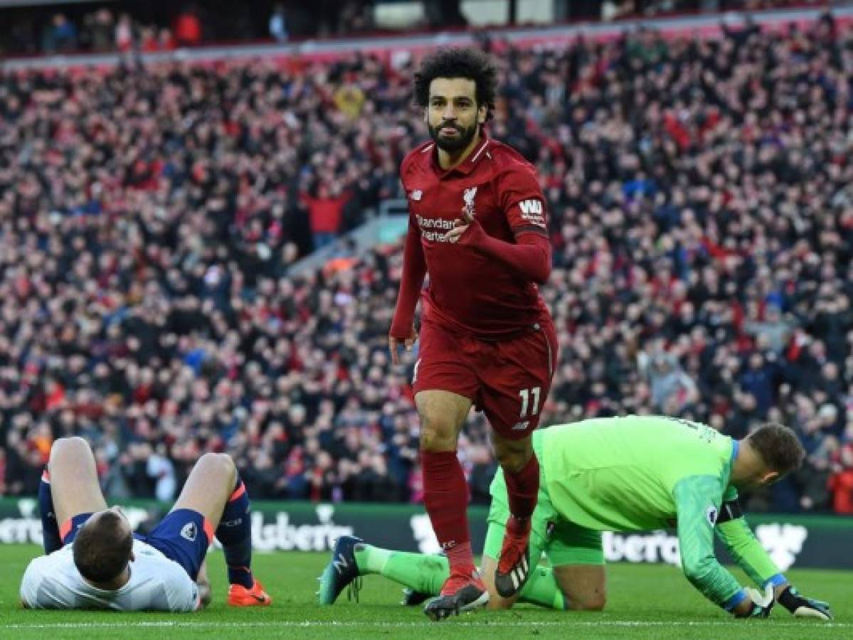 Mané, Wijnaldum y Salah dan la victoria 3-0 del Liverpool ante Bournemouth