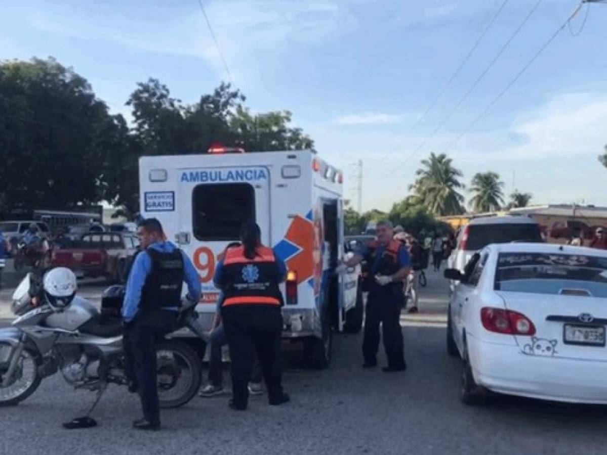 Mujer muere atropellada por un vehículo en San Pedro Sula