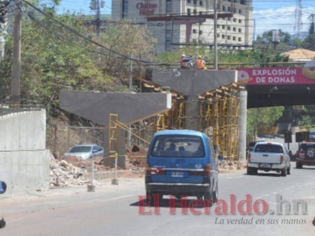 Un paso elevado permitirá conectar la calle de la Salud con el bulevar Suyapa, esta es una obra integral. Foto: El Heraldo