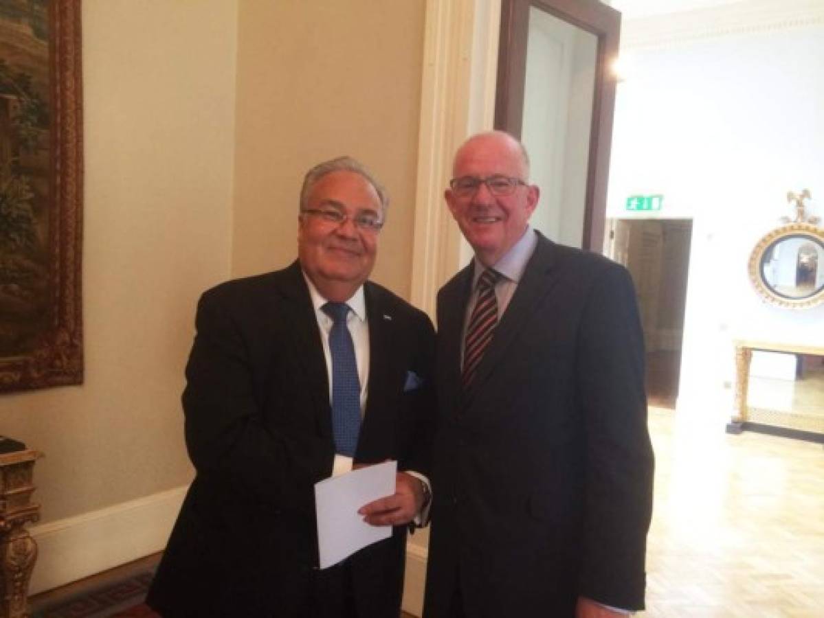 Honduras e Irlanda estrechan lazos de amistad