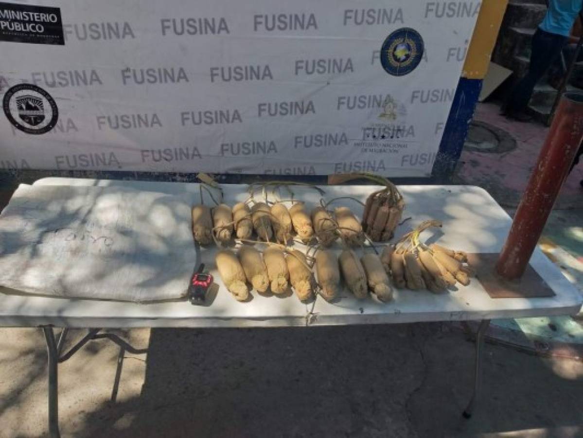 Capturan hombre con 15 bombas de fabricación casera en Choluteca