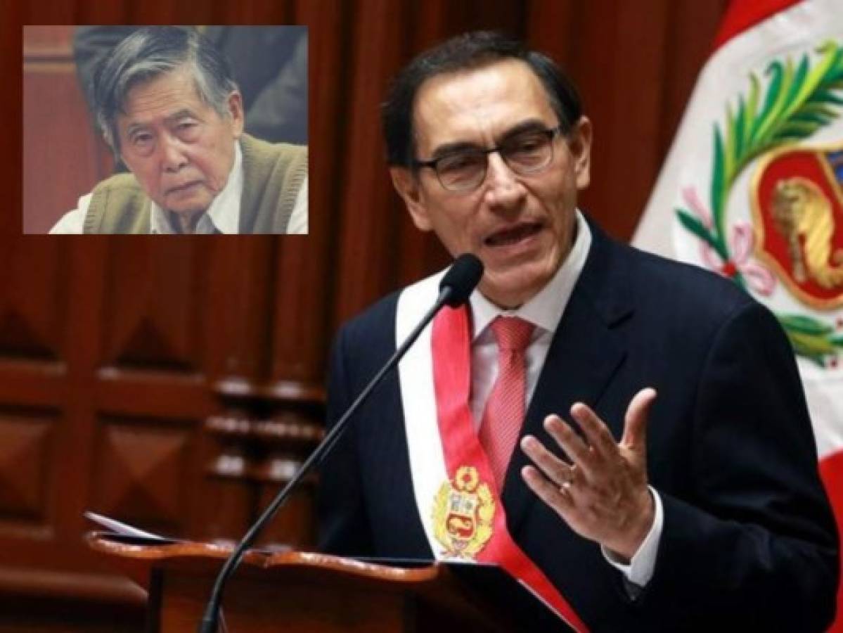 Presidente de Perú veta ley que beneficia a presos ancianos