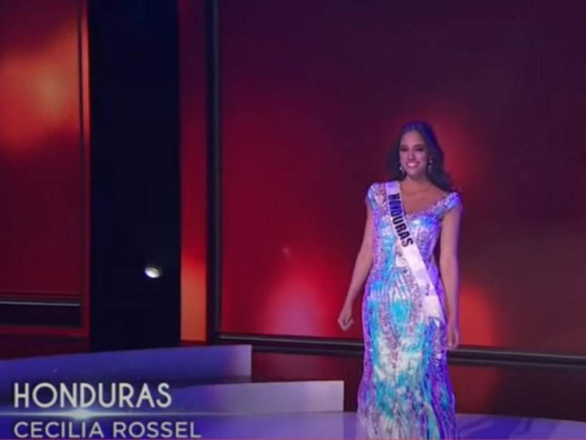 Miss Universo 2021: Hondureña Cecilia Rossell brilla con elegante vestido de gala