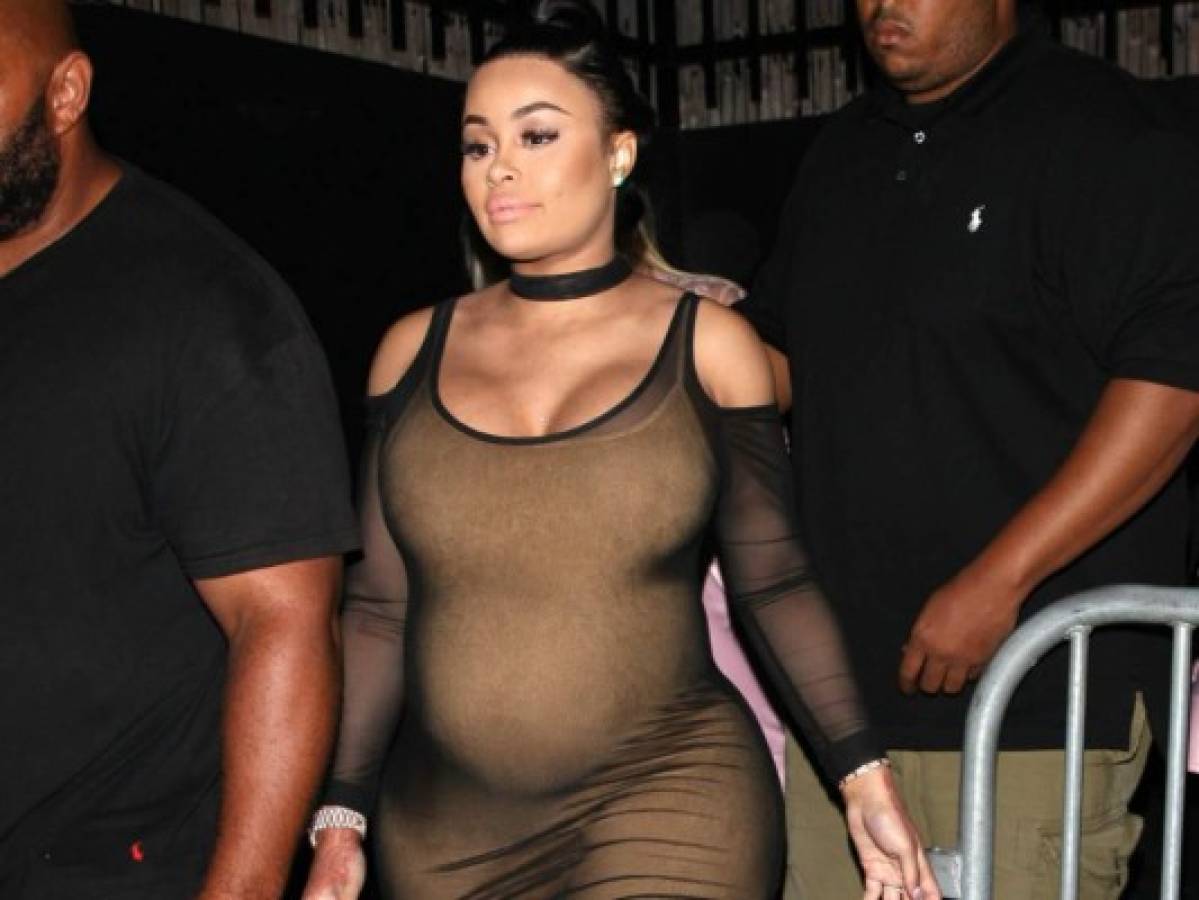 Blac Chyna reaparece después de dar a luz y sorprende con su figura post-embarazo