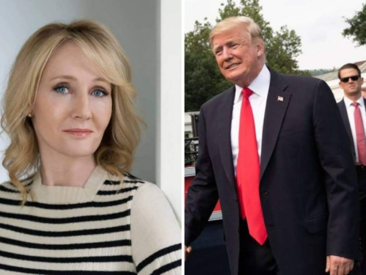 JK Rowling, escritora de Harry Potter, corrige error ortográfico de Donald Trump y lo llama 'tonto'