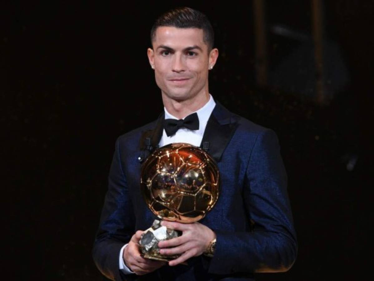 Cristiano Ronaldo logra su quinto Balón de Oro