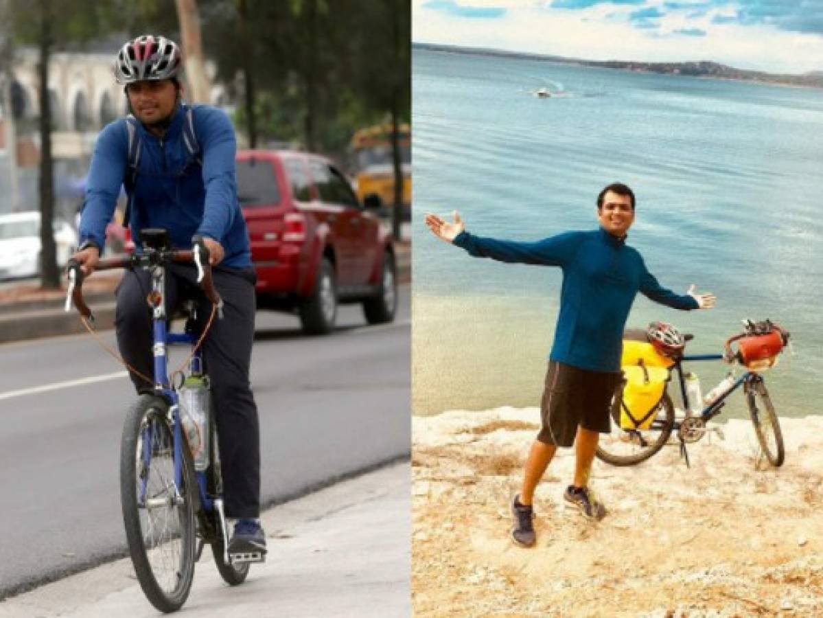 Nitin Sonawane, el ciclista que pedalea para llevar un mensaje de paz al mundo