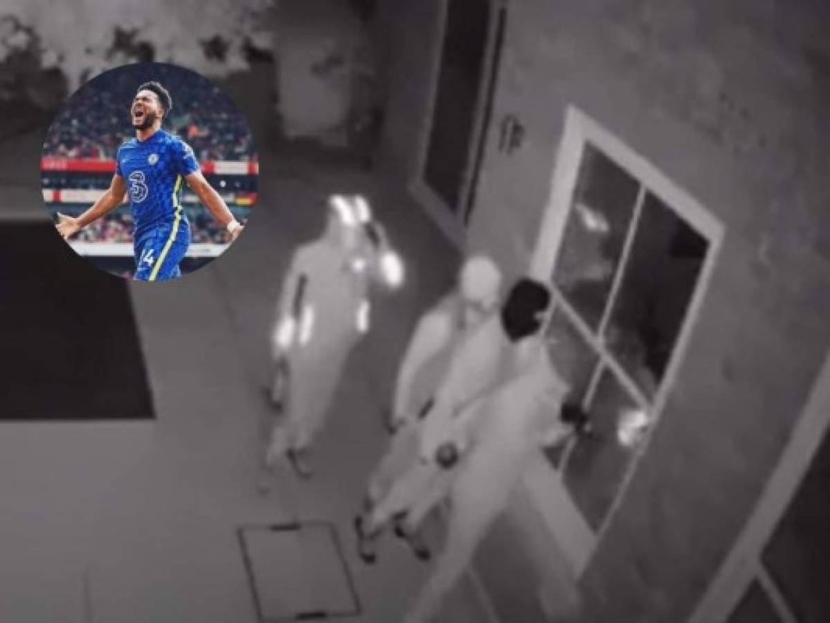 VIDEO: Así asaltaron cuatro ladrones la casa de una de las estrellas del Chelsea  