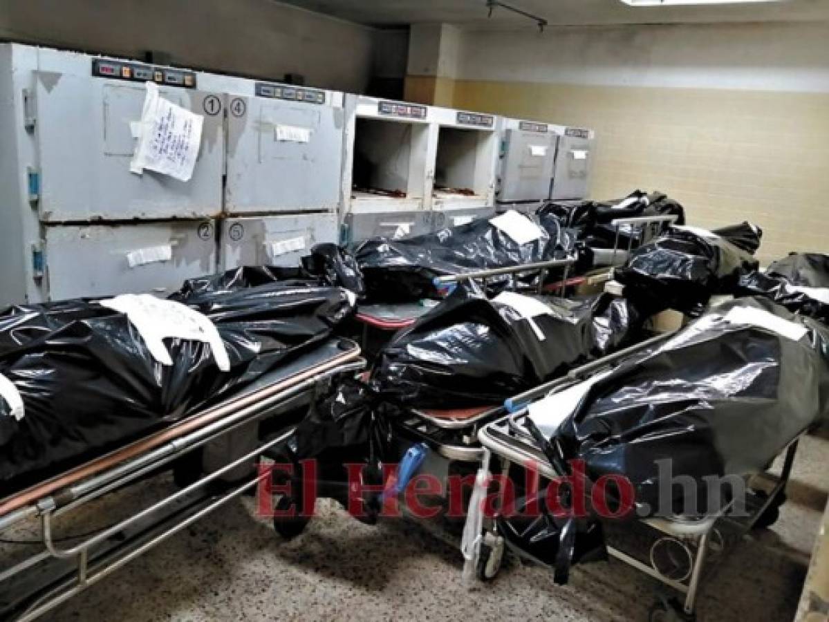 Desbordada la morgue del Hospital Escuela por víctimas de covid-19