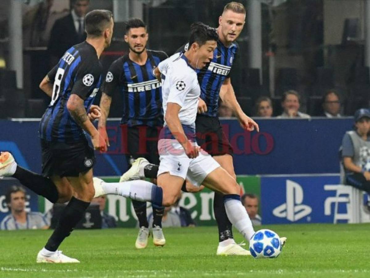 Inter remonta 2-1 al Tottenham con goles de Icardi y Vecino en la Champions League