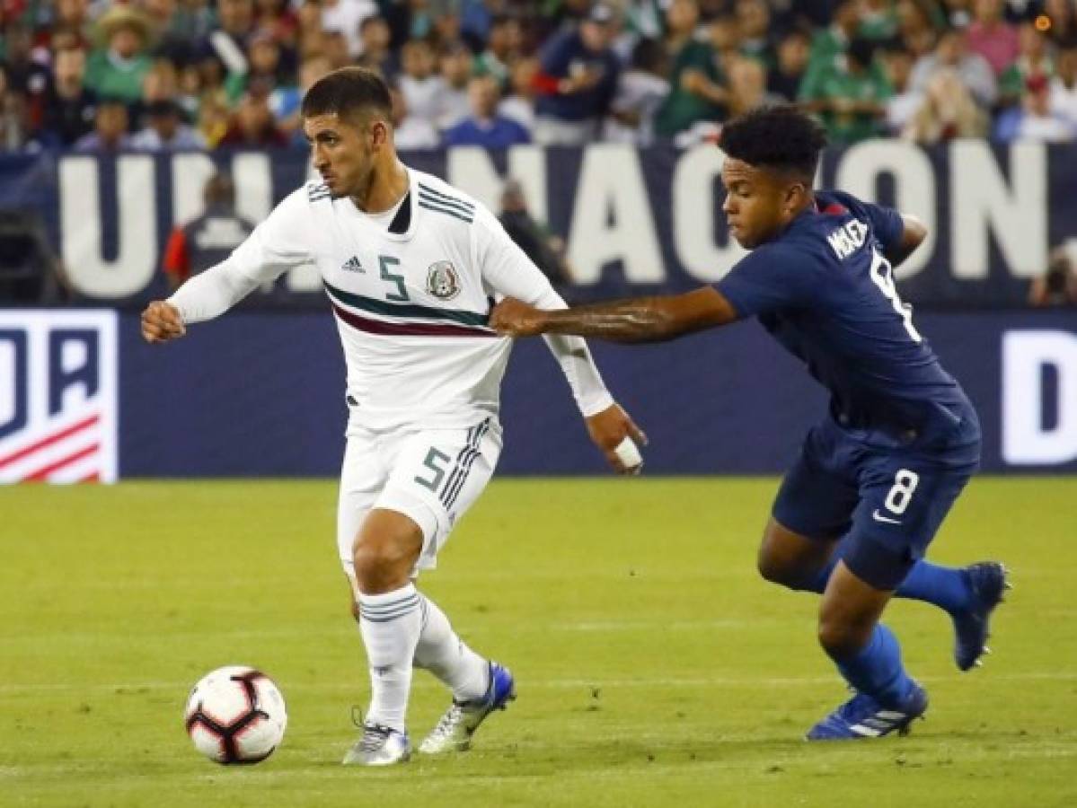 Estados Unidos vence 1-0 a México en amistoso con selecciones rejuvenecidas