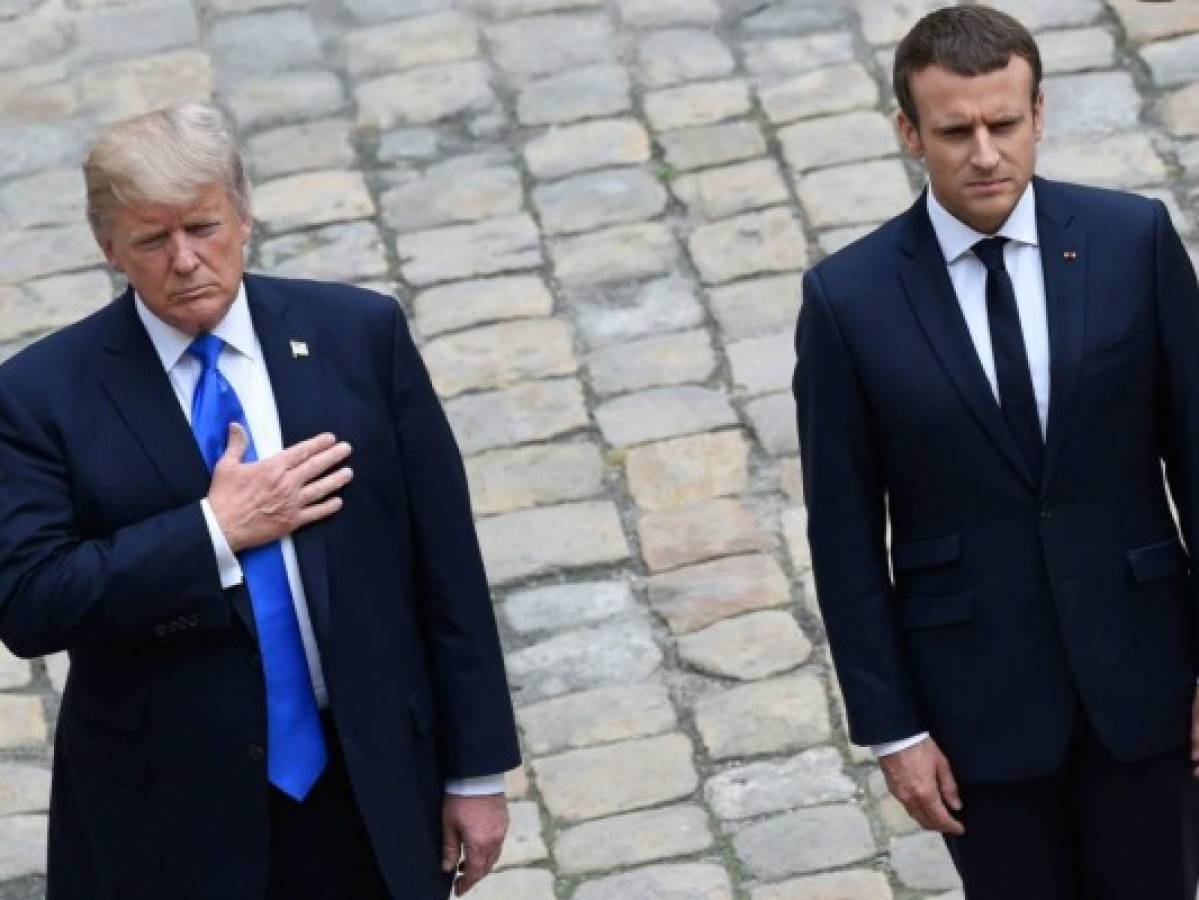 La relación Trump-Macron: entre la amabilidad y la desconfianza