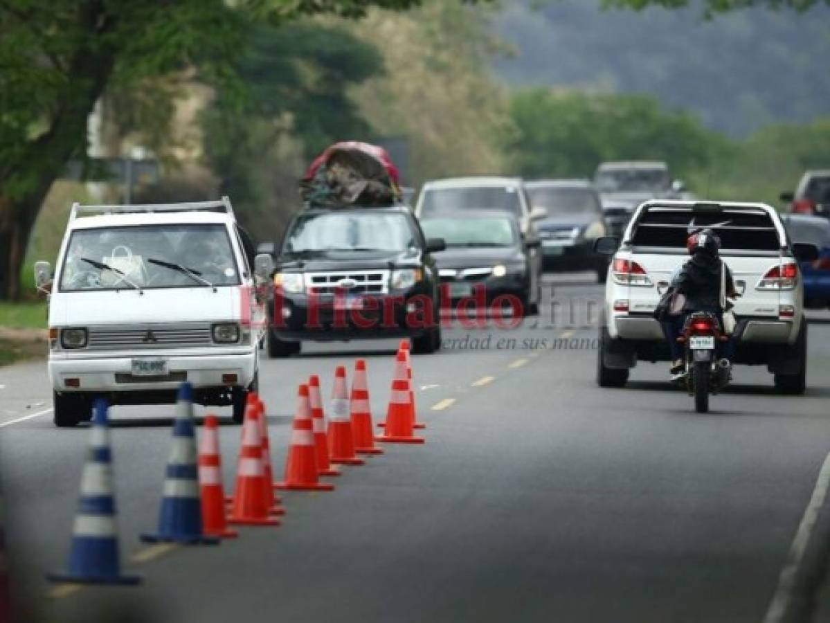 Lista la seguridad en las carreteras para viajeros en feriado morazánico