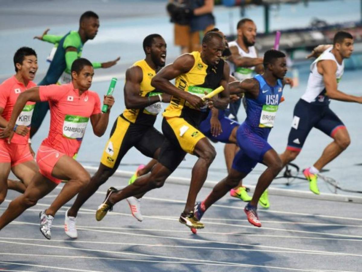 Usain Bolt gana la novena medalla de oro en Juegos Olímpicos en 4x100m en relevos de Río-2016