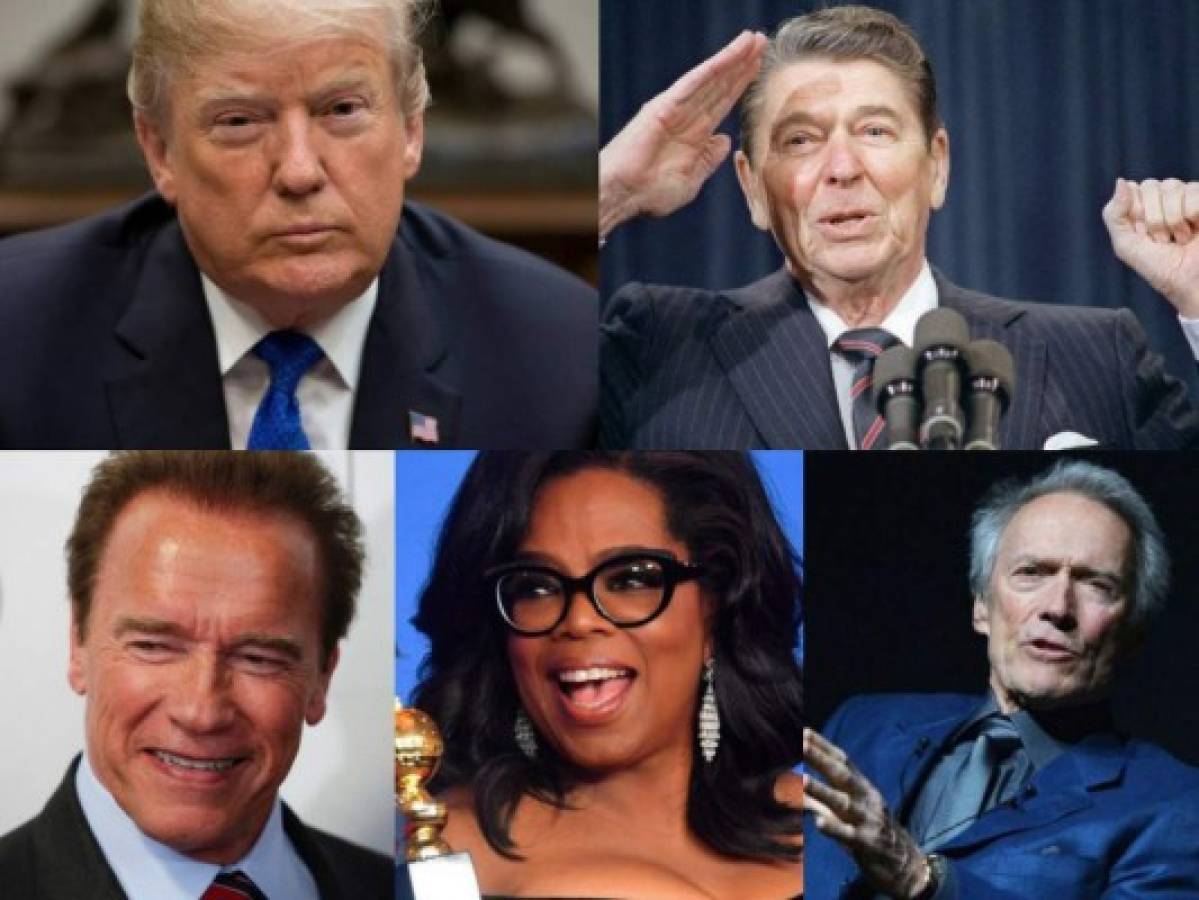 De Reagan a Trump, EEUU rebosa celebridades convertidas en políticos