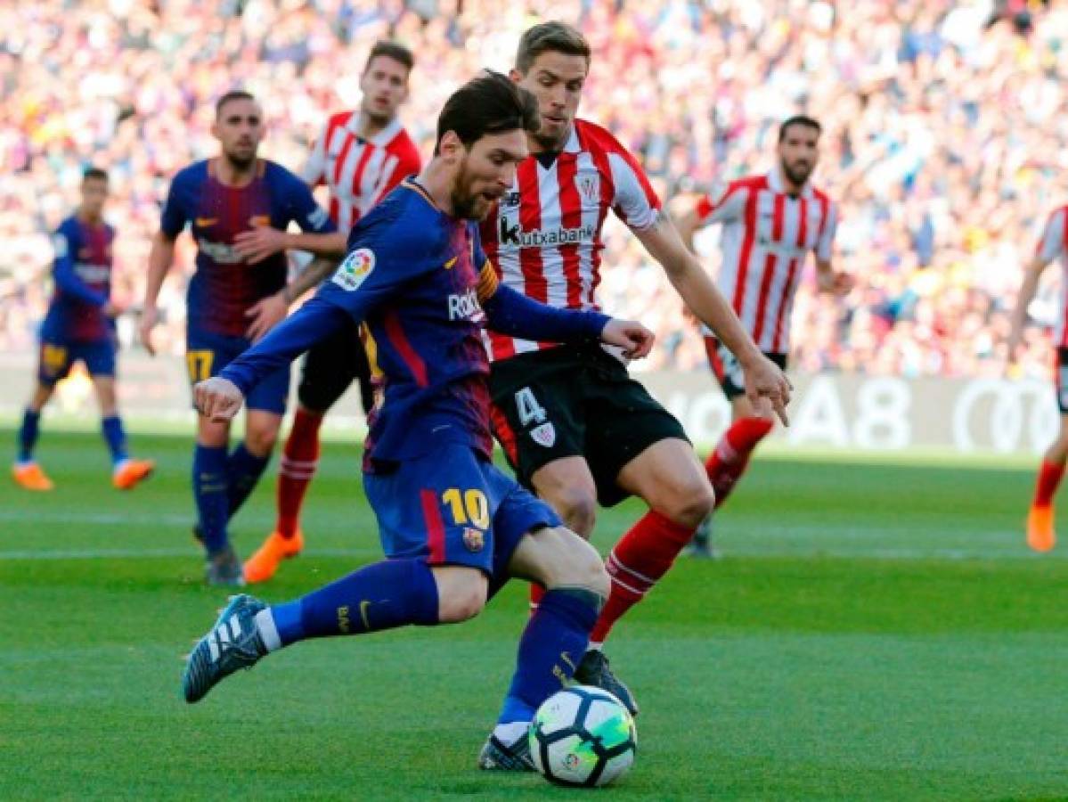 Barcelona gana 2-0 ante el Athletic de Bilbao en el Camp Nou