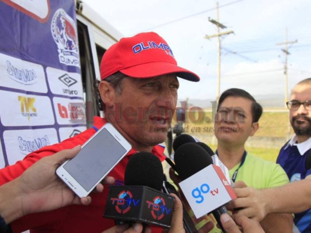 Pedro Troglio revela el 11 titular de Olimpia ante el Honduras Progreso