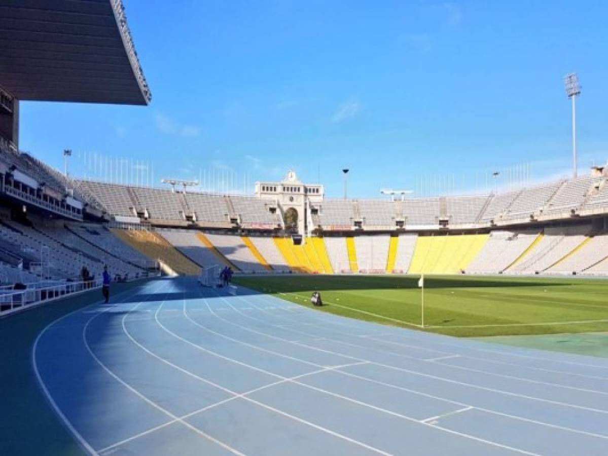 Así es el Estadio Lluís Companys dónde jugará Honduras ante Emiratos Árabes