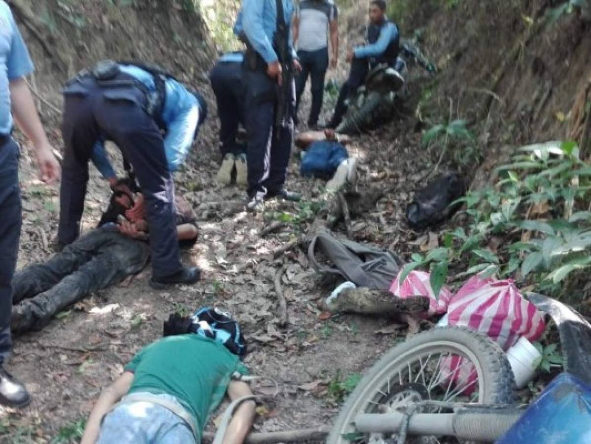 Capturan a supuestos pandilleros que tenían narcolaboratorio en San Pedro Sula  