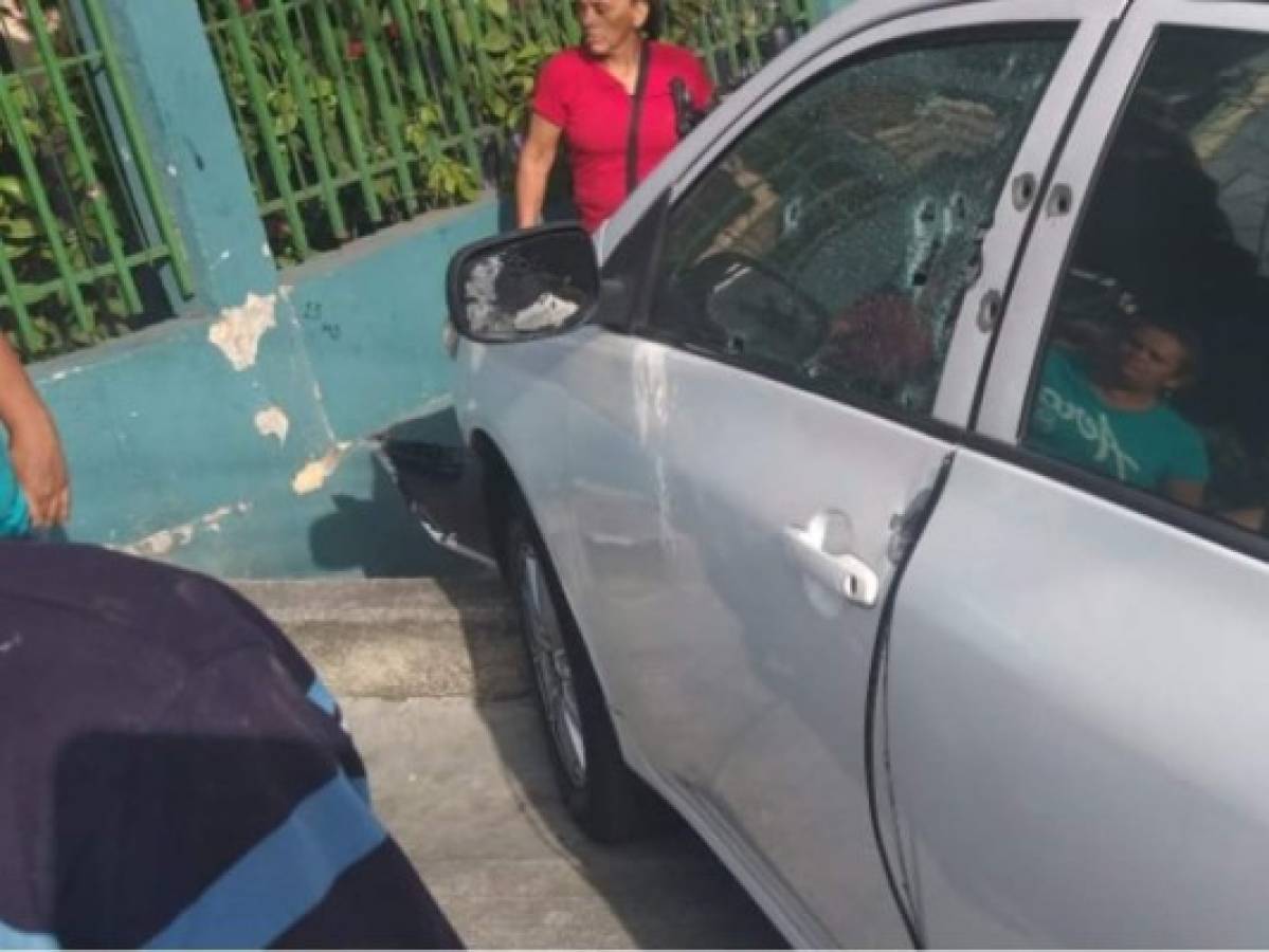 Atacan a disparos a tres personas que se conducían en vehículo en colonia El Pedregalito de la capital