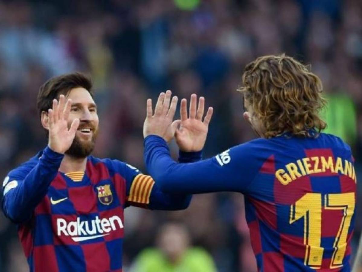 Griezmann espera que Messi siga en el Barcelona