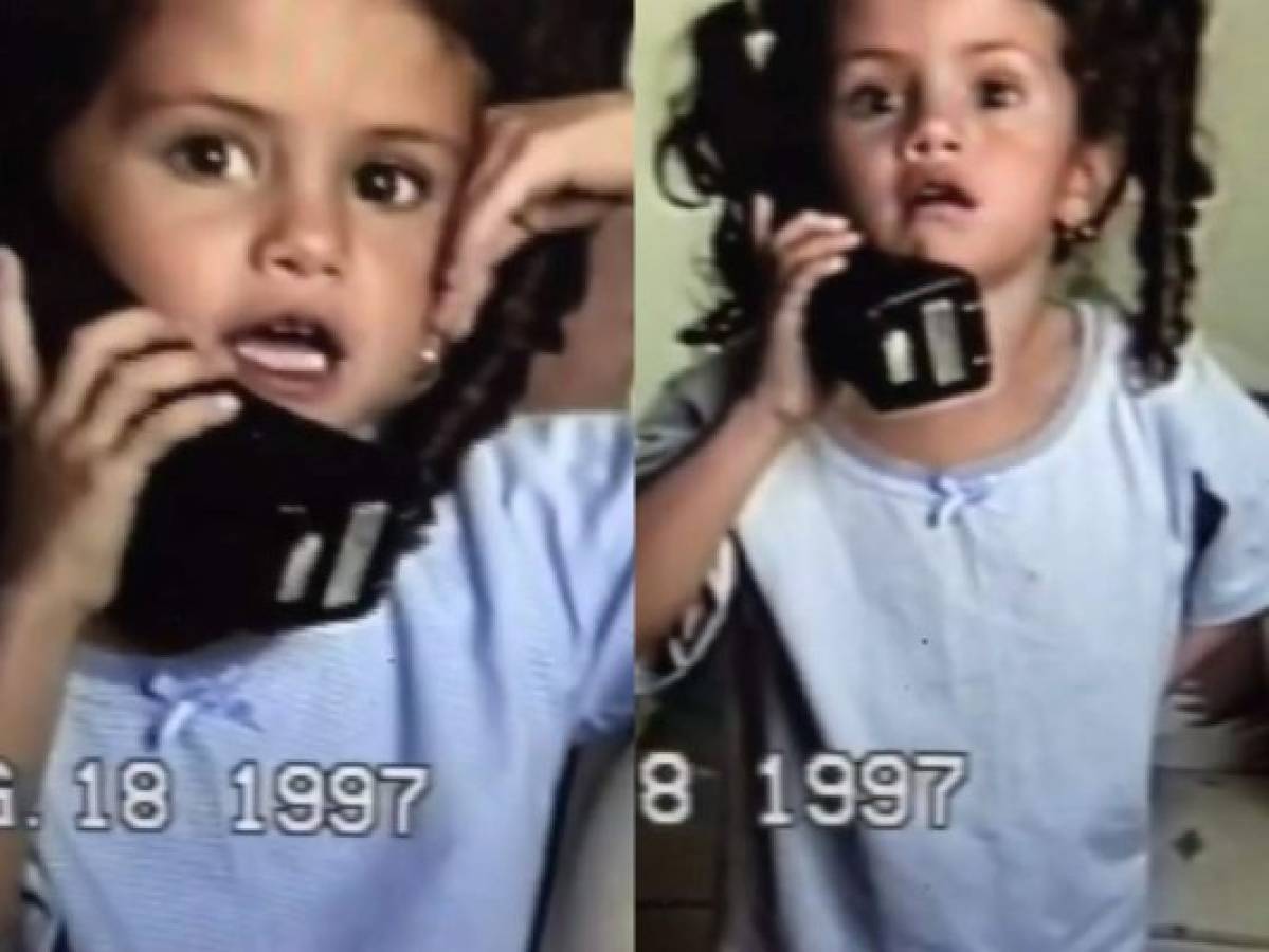 Tierno vídeo de Selena Gómez a los cinco años causa furor en Instagram