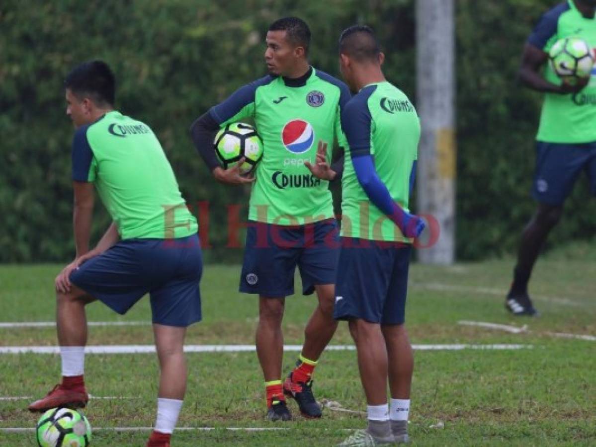 Entre risas, bromas y mucha concentración: Así fue el entreno de Motagua este martes