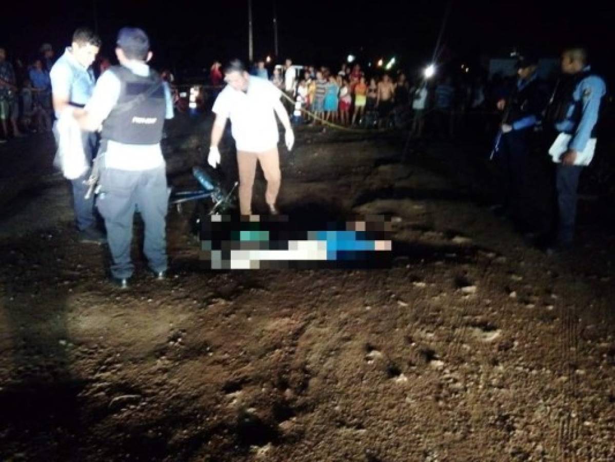 Identifican a joven asesinado a balazos mientras andaba en bicicleta en Choluteca