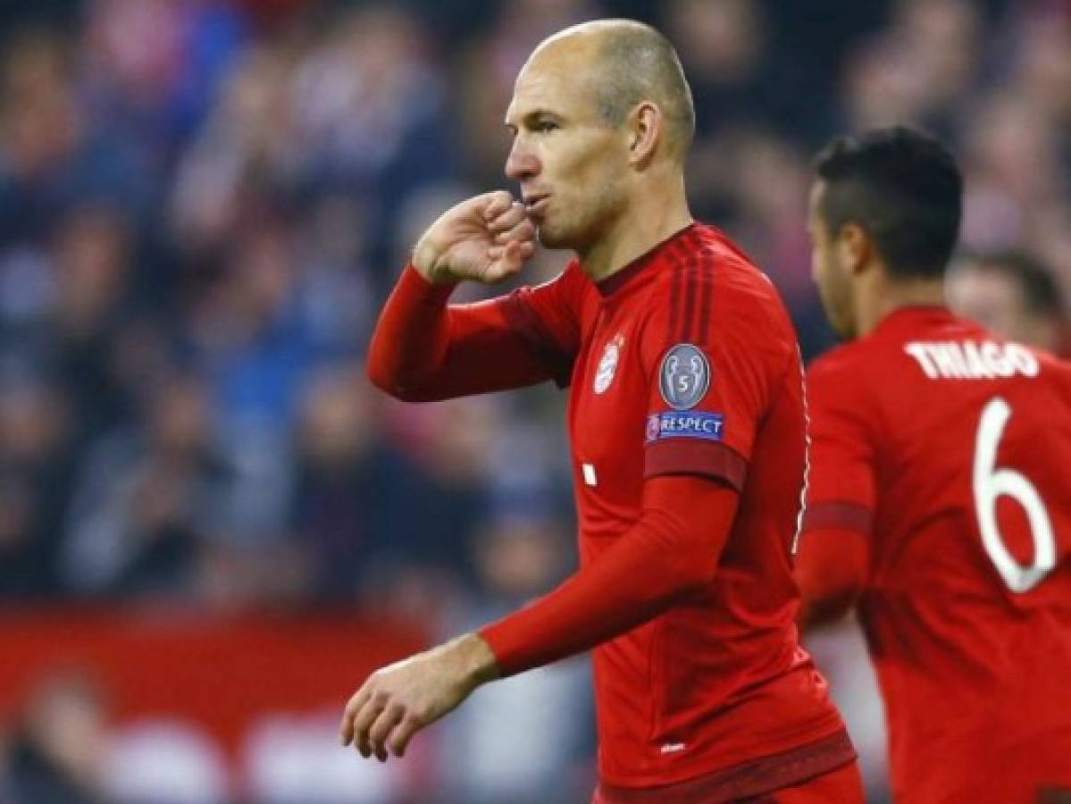 El Bayern no debe tener miedo al Real Madrid, estima Arjen Robben