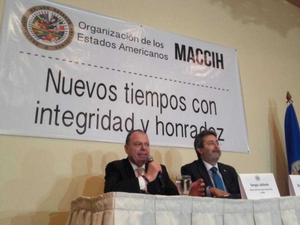 Maccih anuncia creación de Plan Nacional contra la corrupción en Honduras