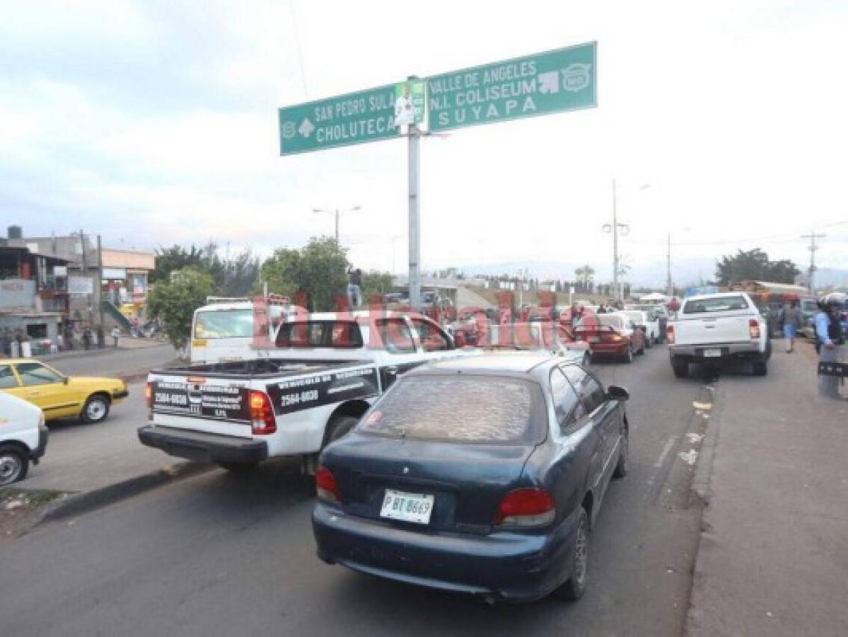 Despejados y con presencia militar los principales ejes carreteros de Honduras  