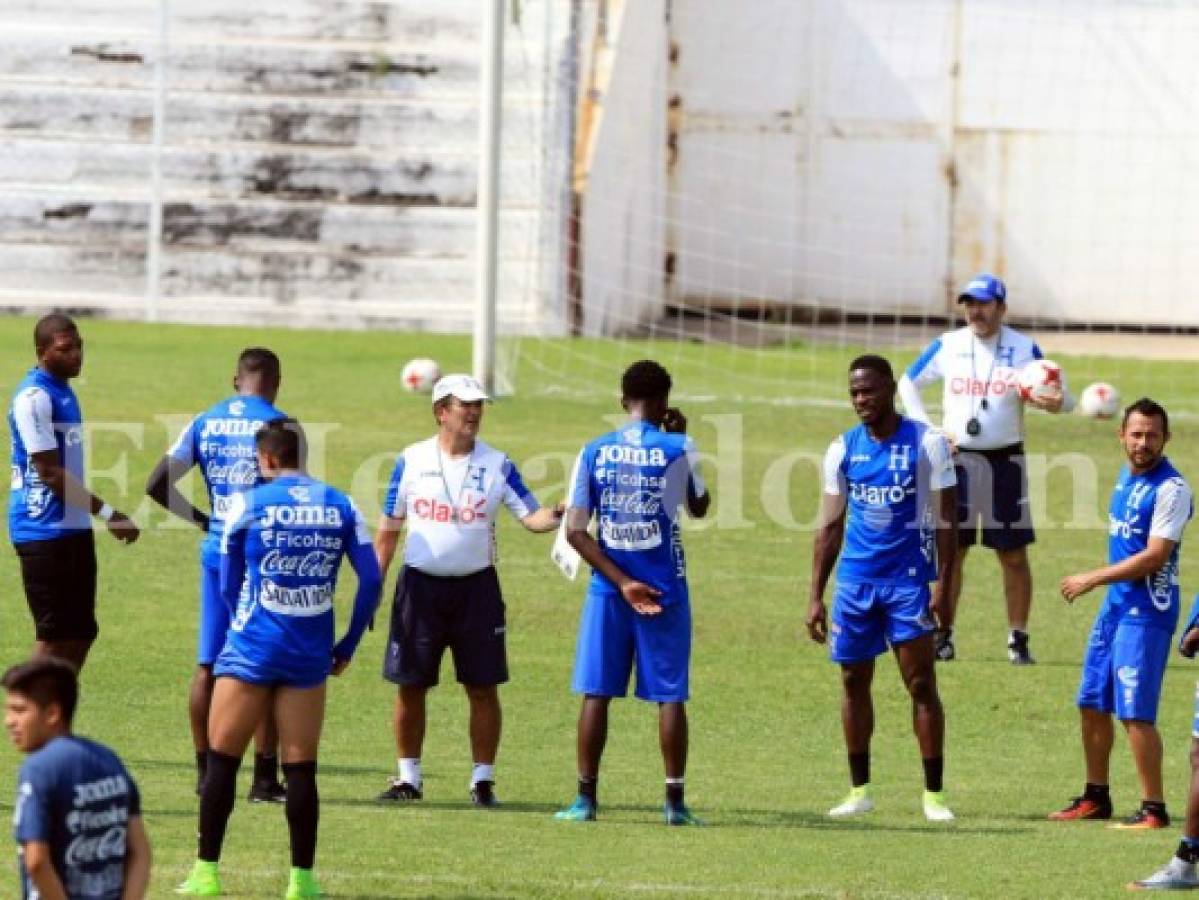 Crisanto, Morazán y Andino, las sorpresas de Jorge Luis Pinto en la alineación de Honduras contra México