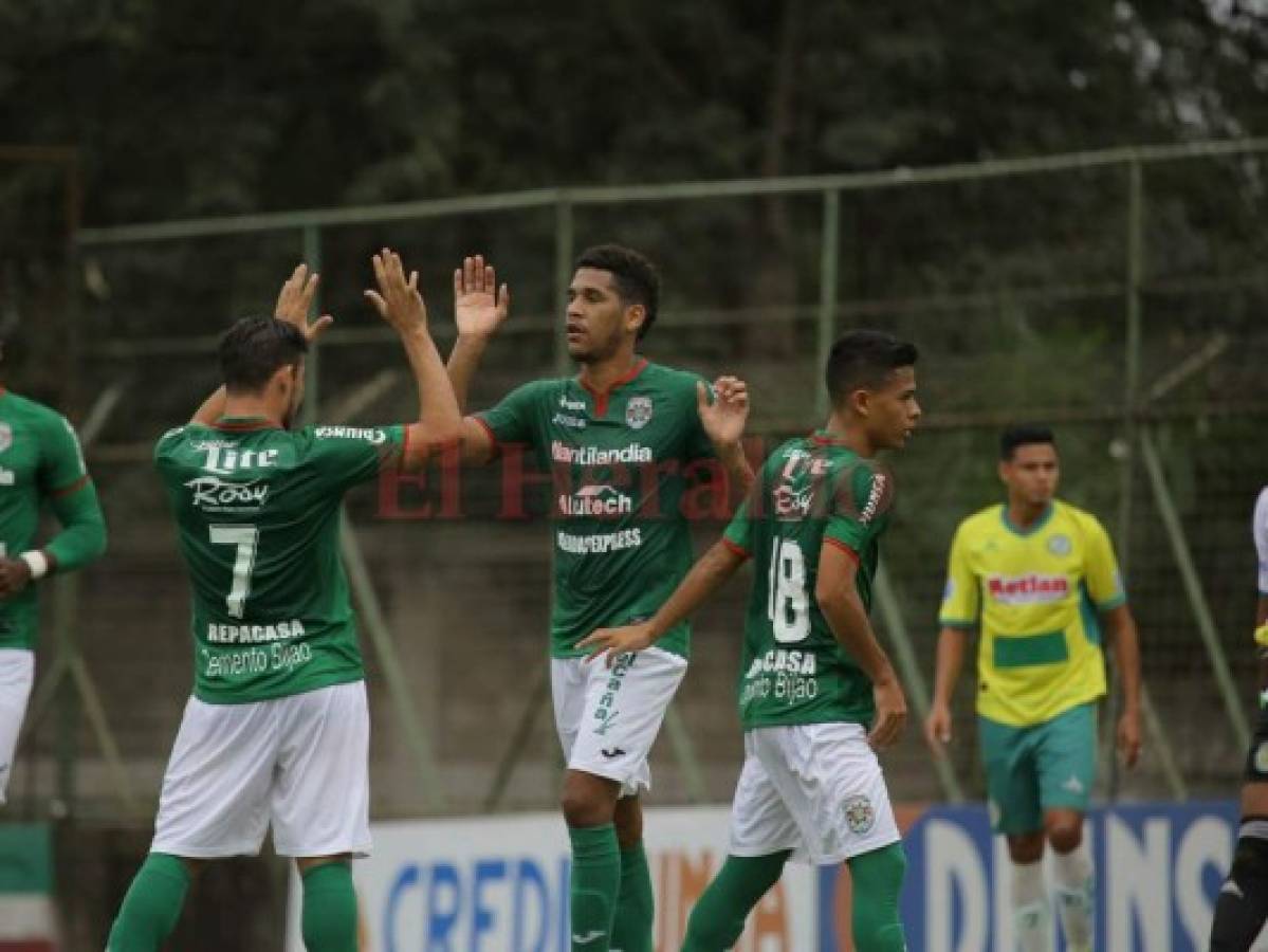 Juticalpa pierde 1-2 ante el Marathón en el estadio Yankel Rosenthal