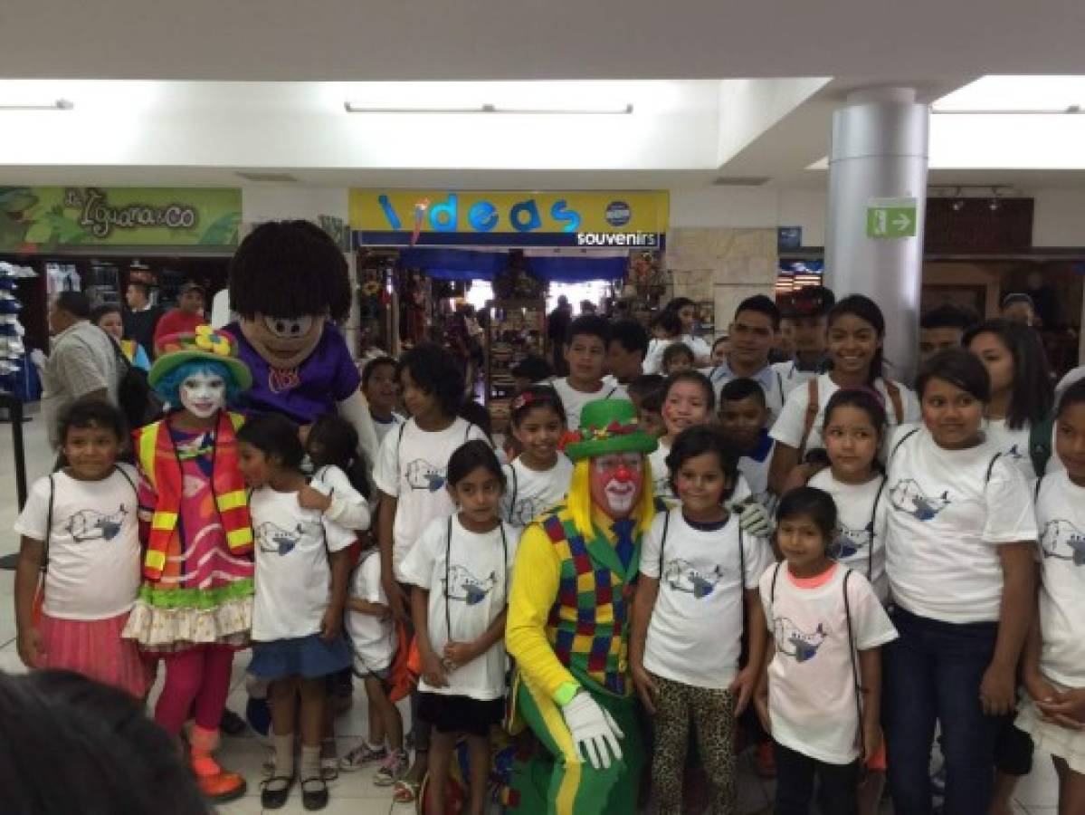 Aeropuertos de Honduras y Grupo Terra celebraron el Día del Niño